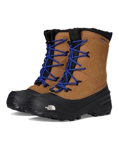 Ботинки Kids Alpenglow V Waterproof, цвет Utility Brown/TNF Blue The north face