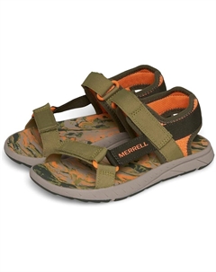 Сандалии Kids Kahuna Web 2.0, цвет Olive/Orange Merrell