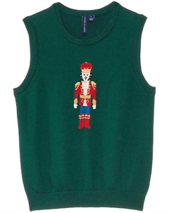 Свитер Nutcracker Sweater Vest, разноцветный Janie and jack