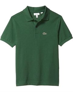 Поло Kids L1812 Short Sleeve Classic Pique Polo, цвет Appalachan Green Lacoste