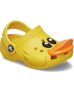 Сабо Kids Classic Littles Clogs, цвет Sunflower Crocs