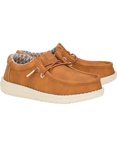 Кроссовки Kids Wally Classic, желто-коричневый Hey dude