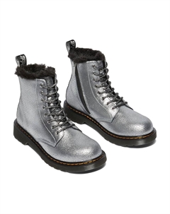 Ботинки 1460 Serena Youth, серебряный Dr. martens kid's collection