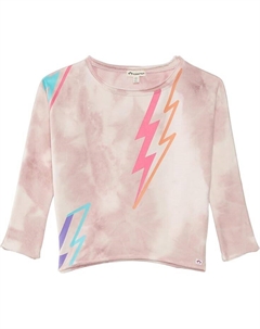 Толстовка Kids Slouchy Sweatshirt, цвет Pink Marble Appaman