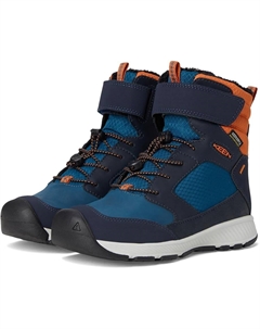 Ботинки Kids Skua Winter Comfortable Insulated Waterproof, цвет Sky Captain/Gold Flame Keen