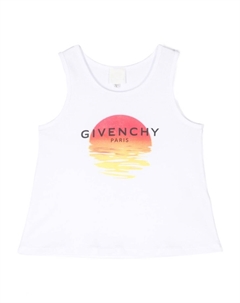 Kids топ без рукавов, белый Givenchy