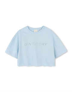 Kids футболка с логотипом, синий Givenchy