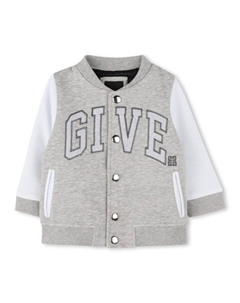 Kids куртка с логотипом, серый Givenchy