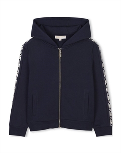 Худи с логотипом, синий Michael kors kids