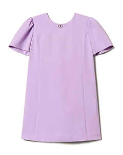 Платье с логотипом, фиолетовый Twin-set kids