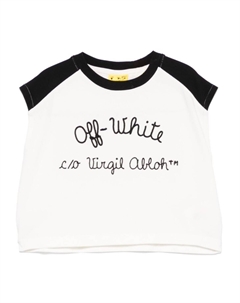 Kids Ringer топ, белый Off-white