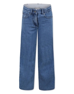 Джинсы с вышитым логотипом, синий Stella mccartney kids