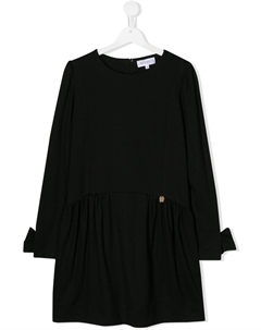 Платье мини с длинными рукавами, черный Simonetta
