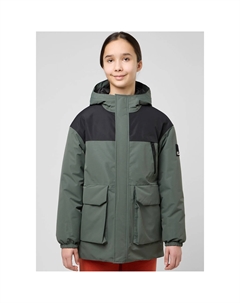 Функциональная парка «TEEN 2L INS PARKA Y», с капюшоном, цвет slate-green Jack wolfskin