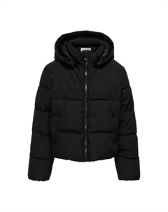Стеганая куртка «KOGDOLLY SHORT PUFFER JACKET OTW» с капюшоном, черный Kids only