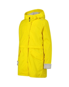 Детское пальто с капюшоном от дождя, желтый Cmp