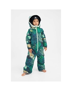 Зимний комбинезон «COSMO JUNGLE», зимний комбинезон, который растет вместе с вами, цвет jungle print + mint Weedo