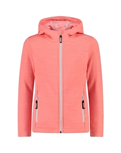 Детская куртка с капюшоном для девочек Fix, розовый Cmp