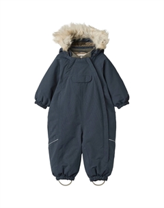 Зимний комбинезон «Snowsuit Nickie Tech», водонепроницаемый, дышащий, с легкой подкладкой, темно-синий Wheat