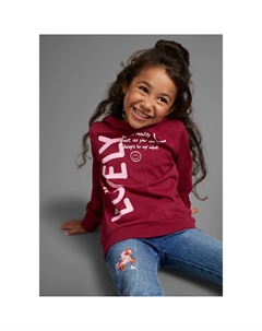 Рубашка с длинными рукавами «LOVELY - Print», удлиненная форма, цвет beere Kidsworld