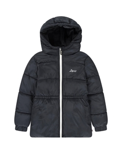 Детская зимняя куртка «LVG THIGH LENGTH PUFFER», с капюшоном, для ДЕВОЧЕК Kids, цвет caviar Levi's®