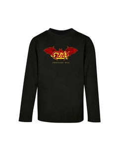 Лонгслив с длинным рукавом « Men's Kids Ozzy Osbourne - Bat Longsleeve», черный Merchcode
