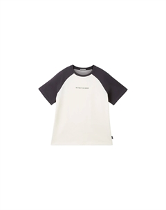 Футболка с рукавами реглан, цвет wool white Tom tailor