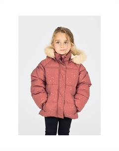 ЗИГЗАГ Стеганая куртка «Аля» со съемным капюшоном, розовый Zigzag