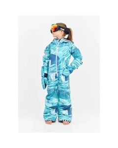 Зимний комбинезон «COSMO ICE», высокофункциональный зимний комбинезон, цвет ice print + silver Weedo