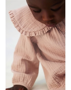 Комбинезон из хлопкового муслина, розовый H&m