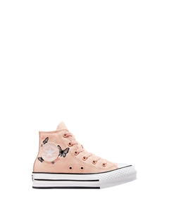 Розовые кроссовки для девочек chuck taylor all star eva Converse