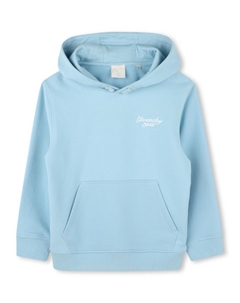 Худи с вышитым логотипом Kids, синий Givenchy