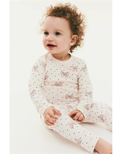 Боди с длинными рукавами, бежевый H&m