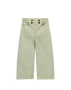Зеленые джинсы для девочек Guess