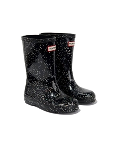 Резиновые сапоги с логотипом Kids, черный Hunter