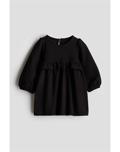 Платье с воланами, черный H&m