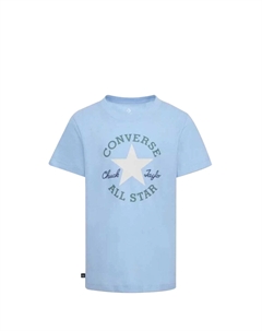 Голубая футболка унисекс Converse