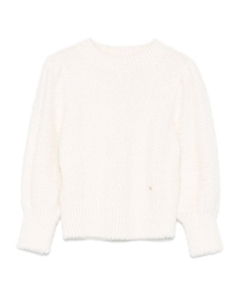 Фактурный свитер, белый Abel & lula