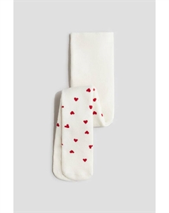 Махровые колготки, белый H&m