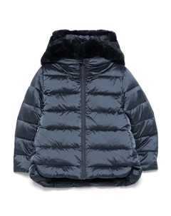 Куртка цвета нефрита Kids, синий Save the duck