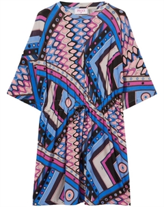 Платье с принтом Vivara Junior, синий Pucci