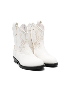 Ковбойские сапоги, белый Gallucci kids