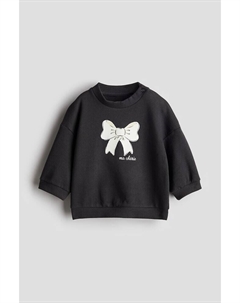 Толстовка с принтом, черный H&m