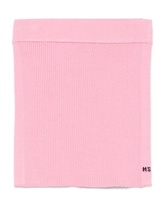 Юбка в рубчик, розовый Msgm kids