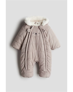 Мягкий комбинезон, серый H&m