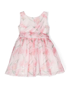 Платье из тюля с цветочным принтом, розовый Abel & lula