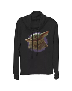 Дымчатый свитшот для детей «Звездные войны, мандалорец, ребенок, известный как Малыш Йода» Licensed character