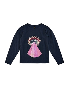 Лонгслив Debba, темно синий The new