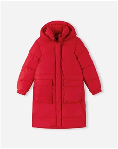 Детская теплая зимняя парка Кумпула, цвет Tomato Red Reima