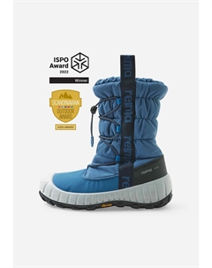 Детские непромокаемые зимние ботинки Megapito, цвет Soft Navy Reima